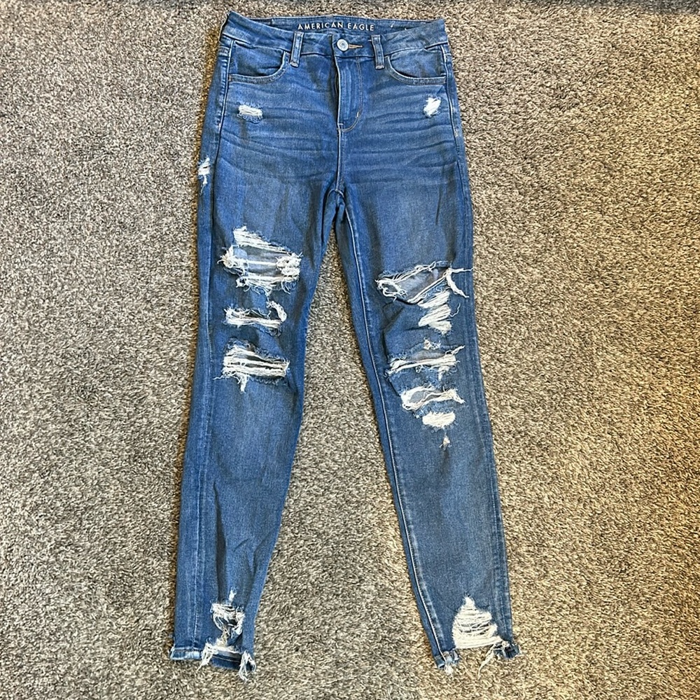 American Eagle Curvy Hi-rise jegging